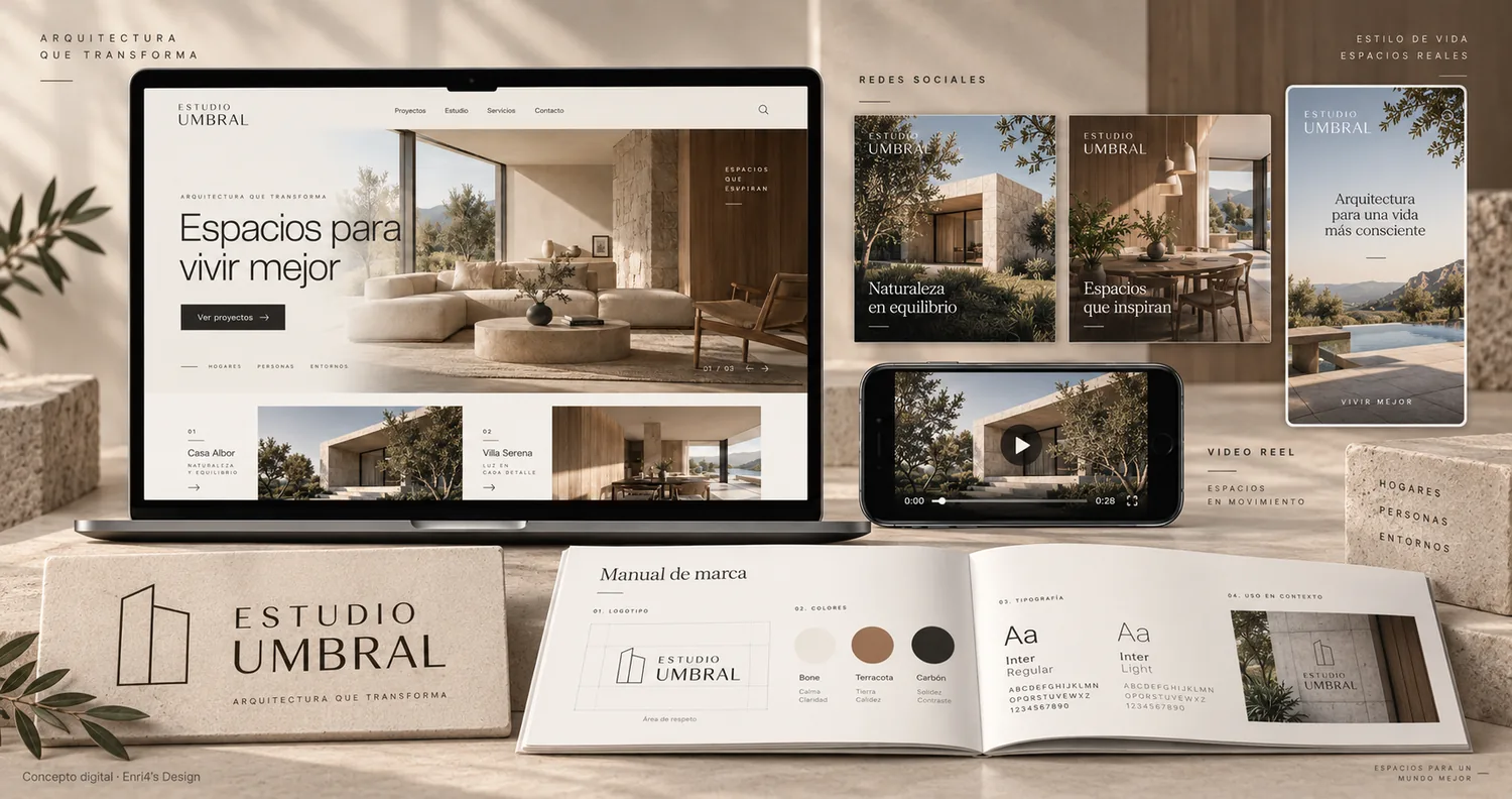 Concepto de marca: Estudio Umbral