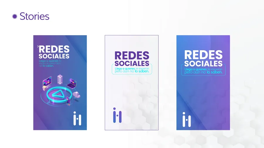 Plantillas de stories para redes de InHouse